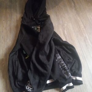 Bleecker & Mercer Hoodie Mens XXL Black Pullover Sweatshirt